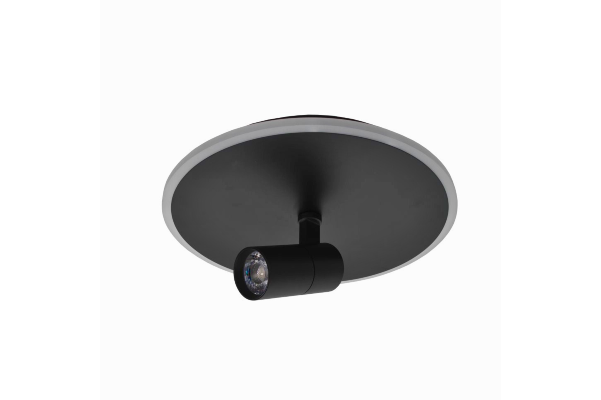 Спот сучасний Sirius PRD-C 0369-1 37W чорний